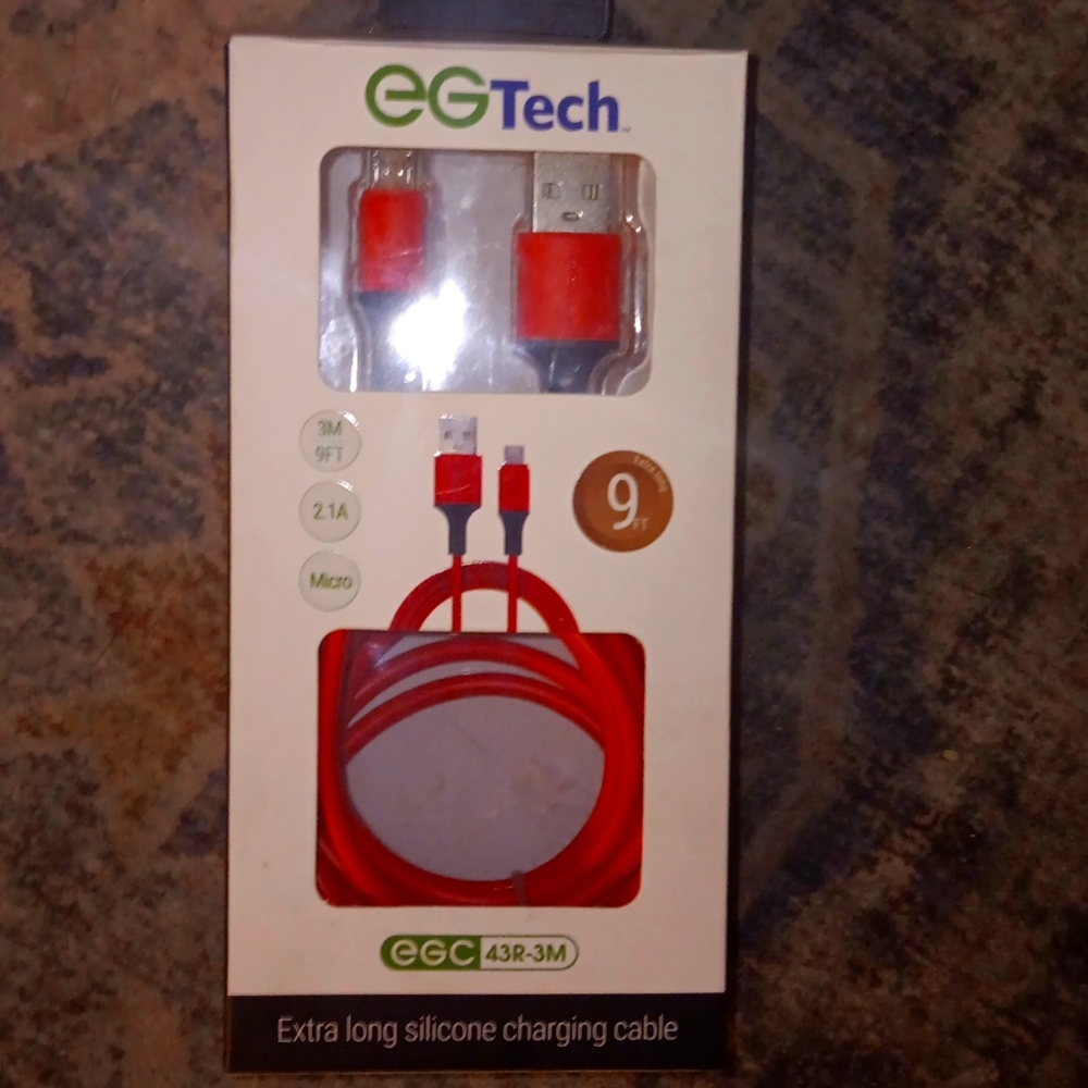 IPHONE 9 FT CHARGING CABLE